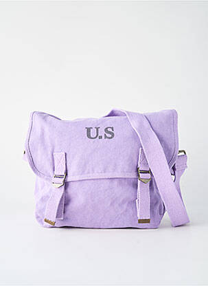 Geantă cusături întărite violet SAC U.S unisex