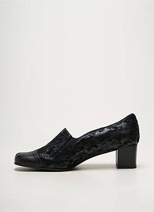 Pantofi cu toc toc de 4 la 6 cm negru ARTIKA SOFT femeie