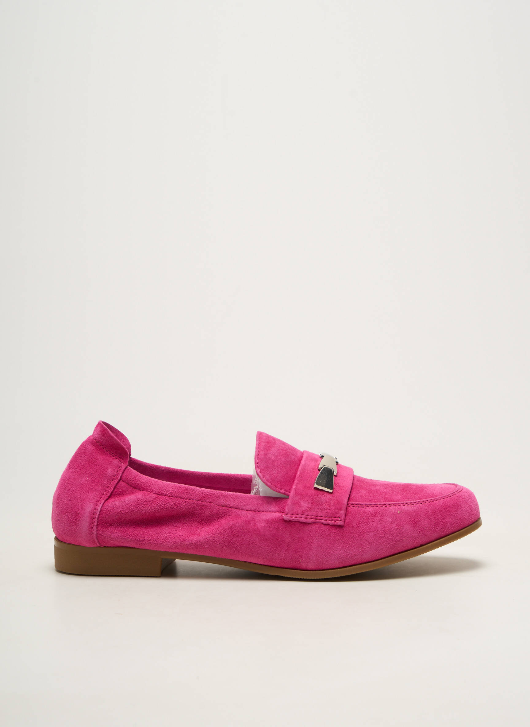 Mocasini vârf rotund toc plat până la 3 cm roz INFINI femeie