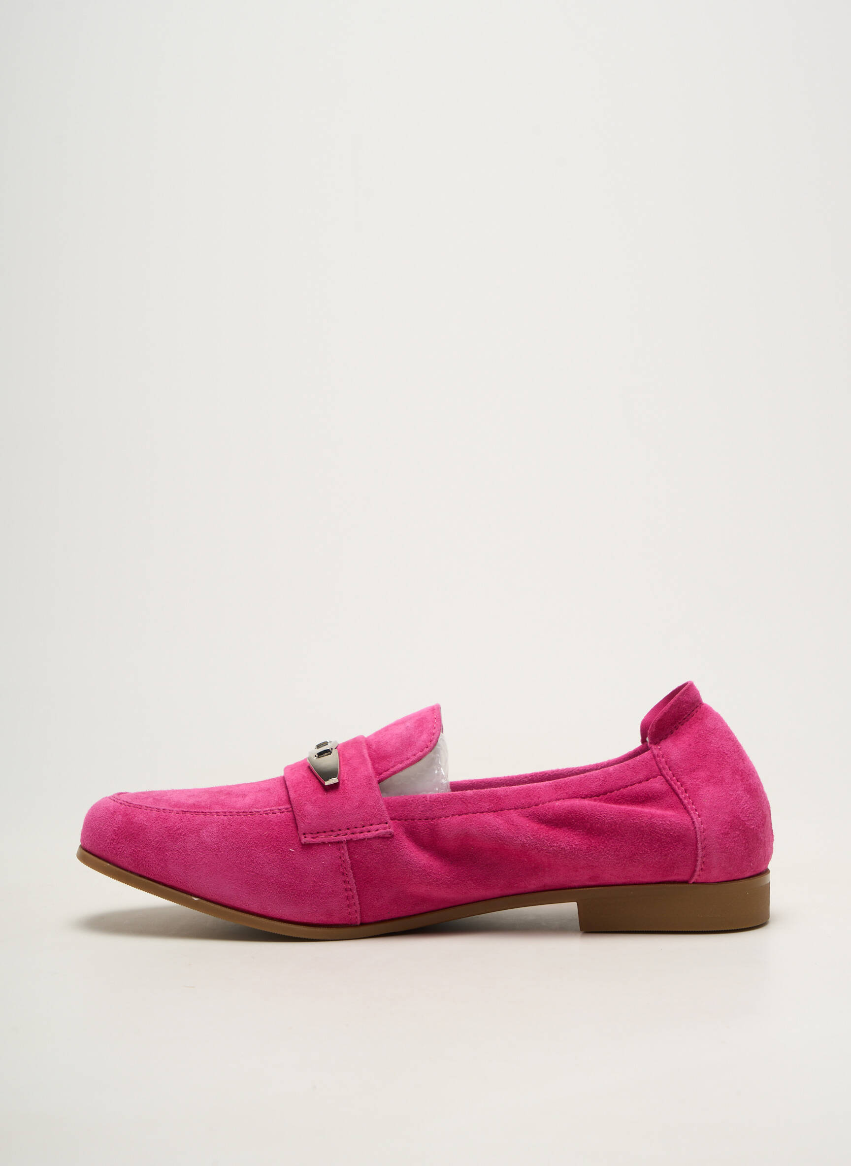 Mocasini vârf rotund toc plat până la 3 cm roz INFINI femeie