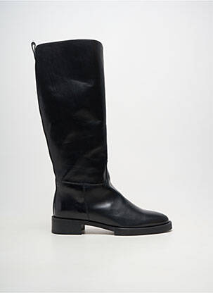 Cizme material neted toc de 4 la 6 cm negru PERTINI femeie