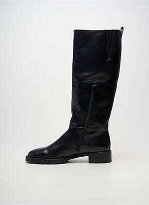 Cizme material neted toc de 4 la 6 cm negru PERTINI femeie