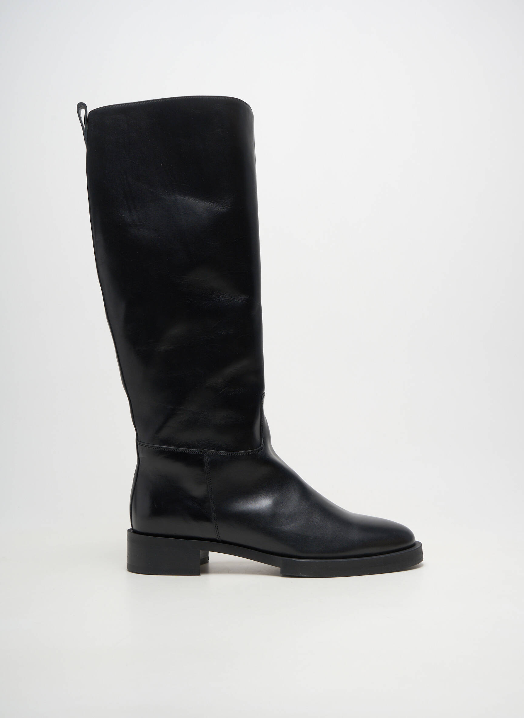 Cizme material neted toc de 4 la 6 cm negru PERTINI femeie