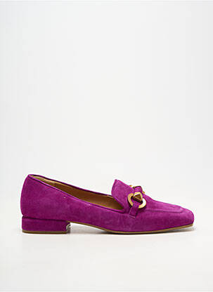 Balerine toc mic toc plat până la 3 cm violet CHANTAL femeie