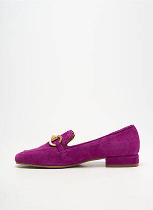 Balerine toc mic toc plat până la 3 cm violet CHANTAL femeie
