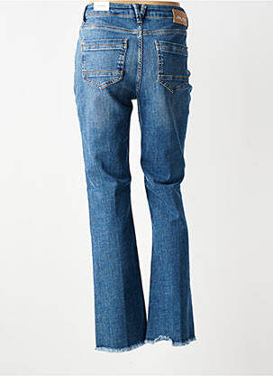 Blugi bootcut talie înaltă talie înaltă albastru MOS MOSH femeie