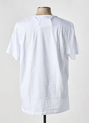 Tricou broderie mâneci scurte alb MISE AU GREEN bărbat