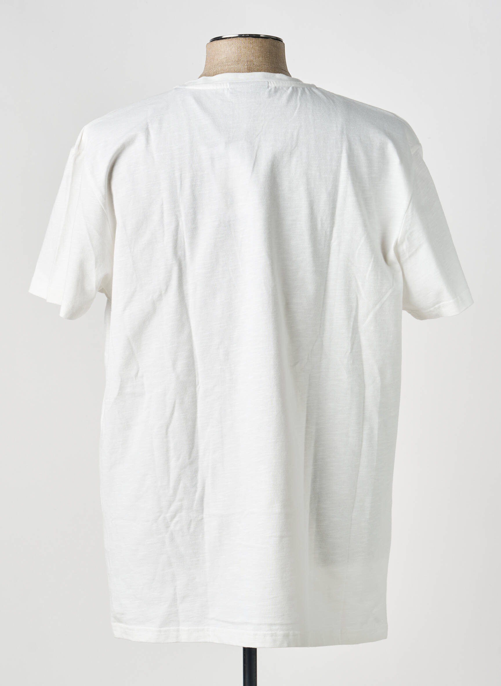 Tricou elasticitate mâneci scurte bej MISE AU GREEN bărbat