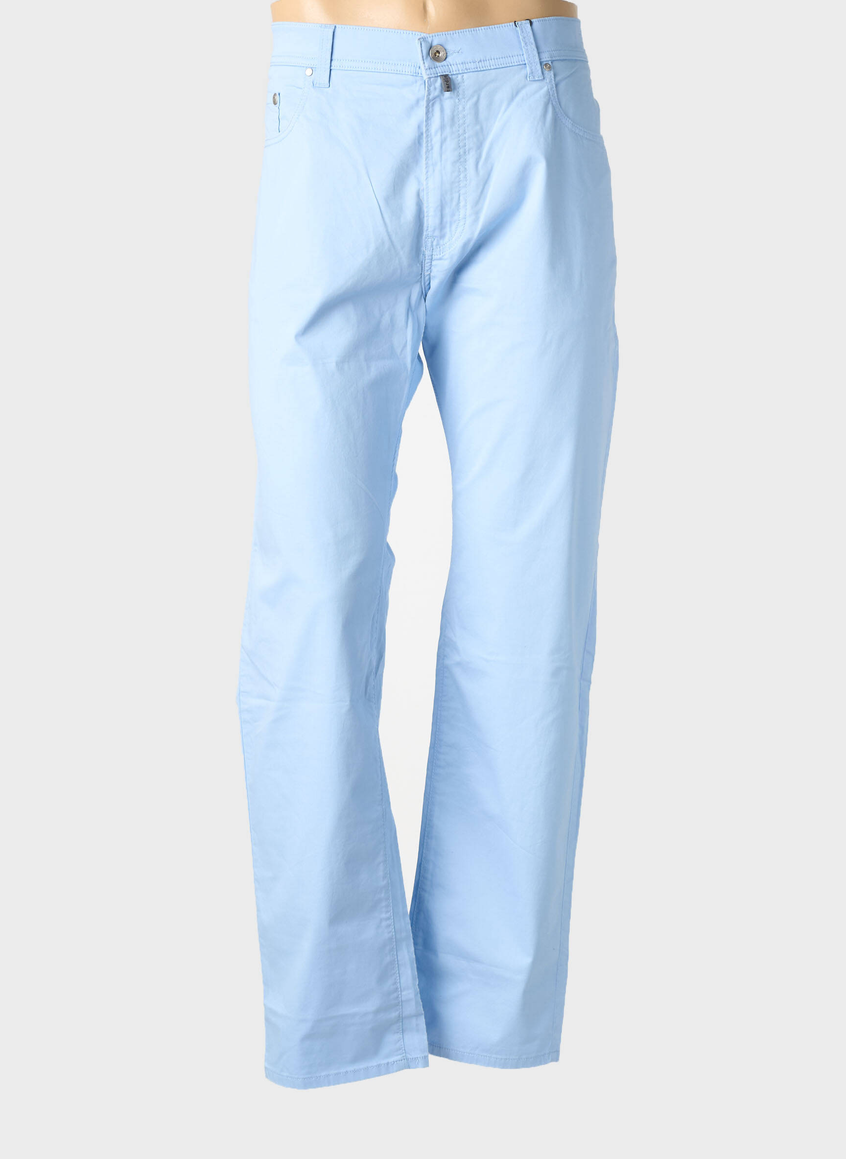 Pantalon drept elasticitate mărime normală albastru PIERRE CARDIN bărbat