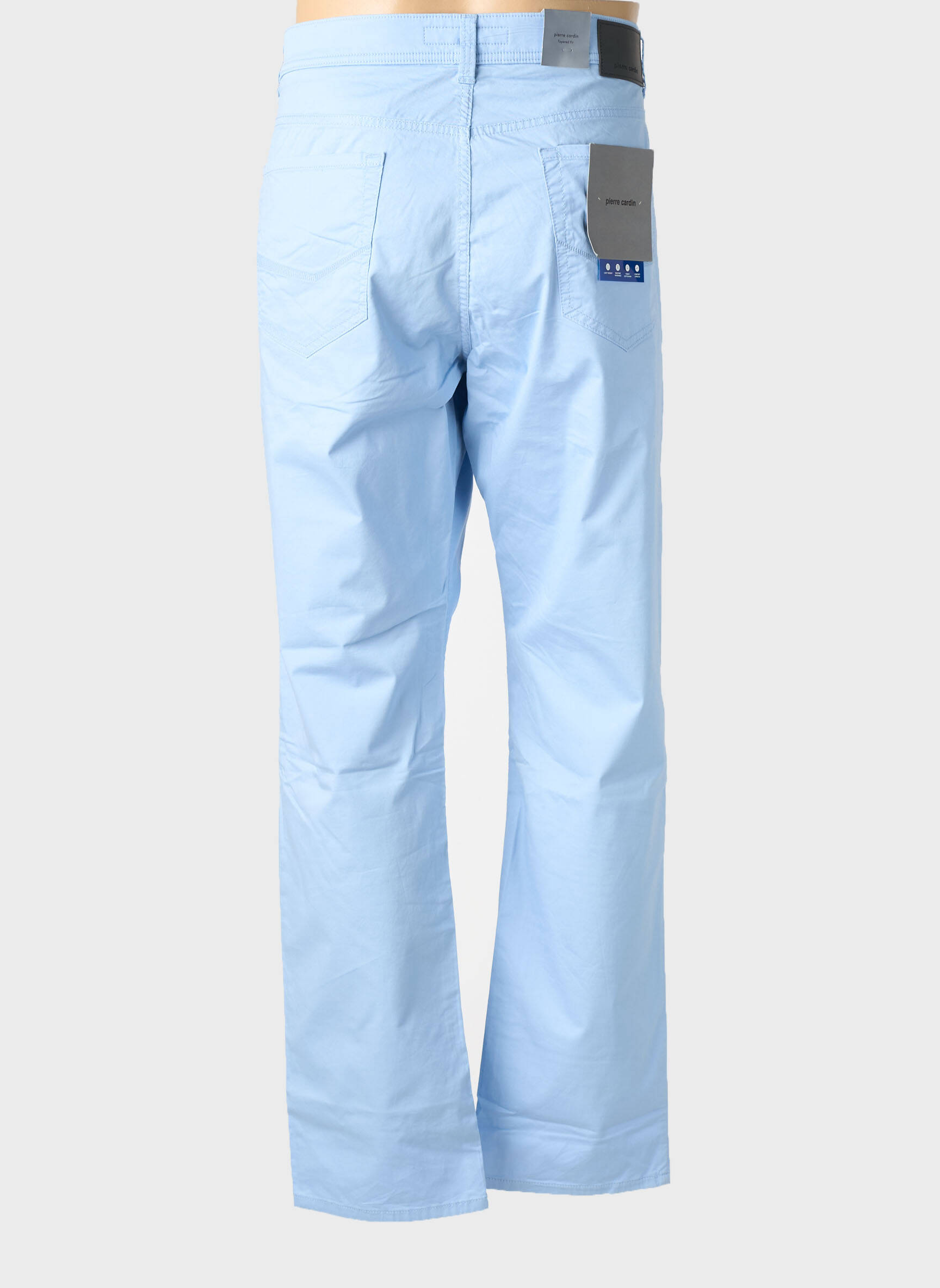 Pantalon drept elasticitate mărime normală albastru PIERRE CARDIN bărbat