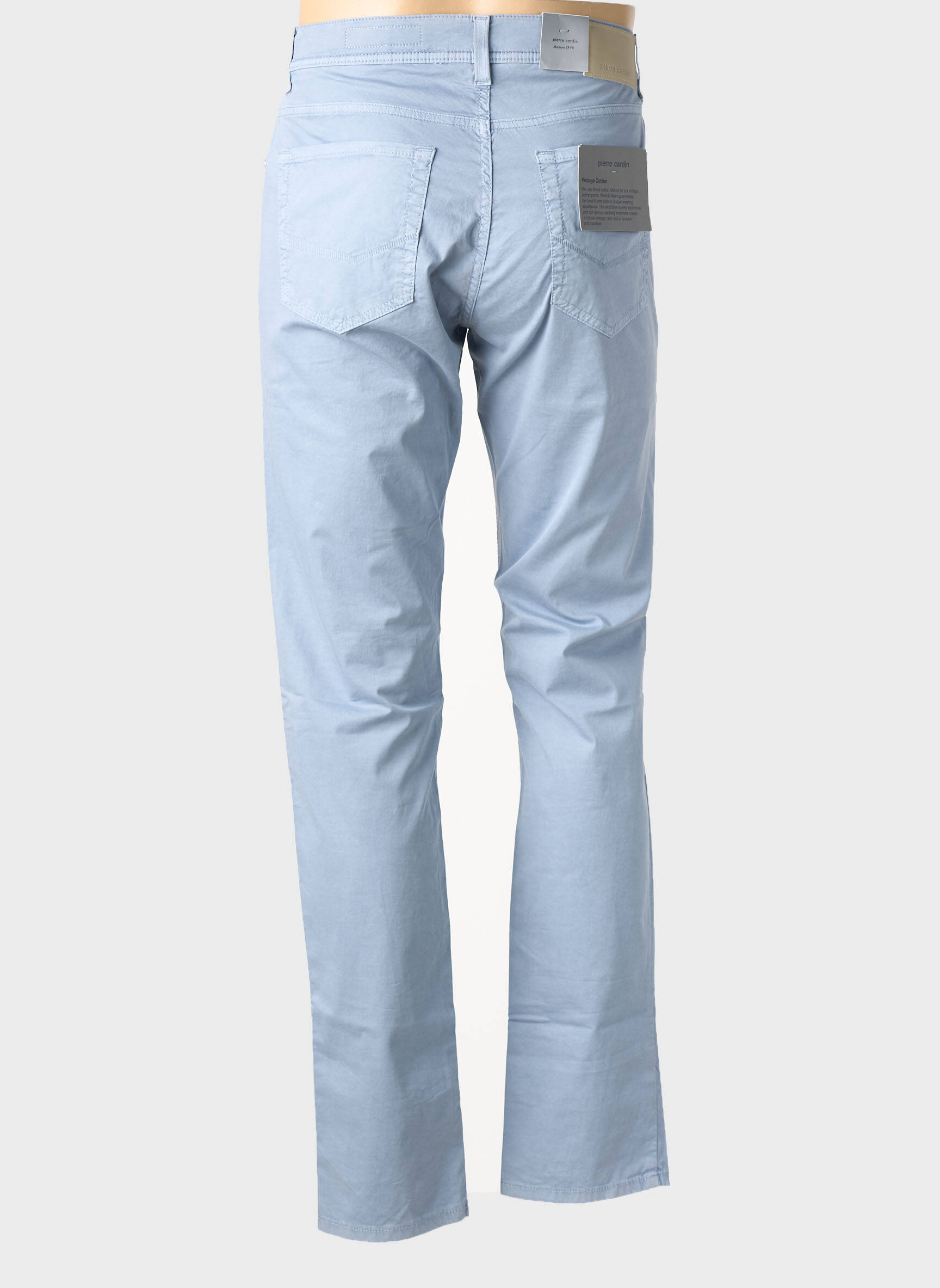 Pantalon drept elasticitate mărime normală albastru PIERRE CARDIN bărbat