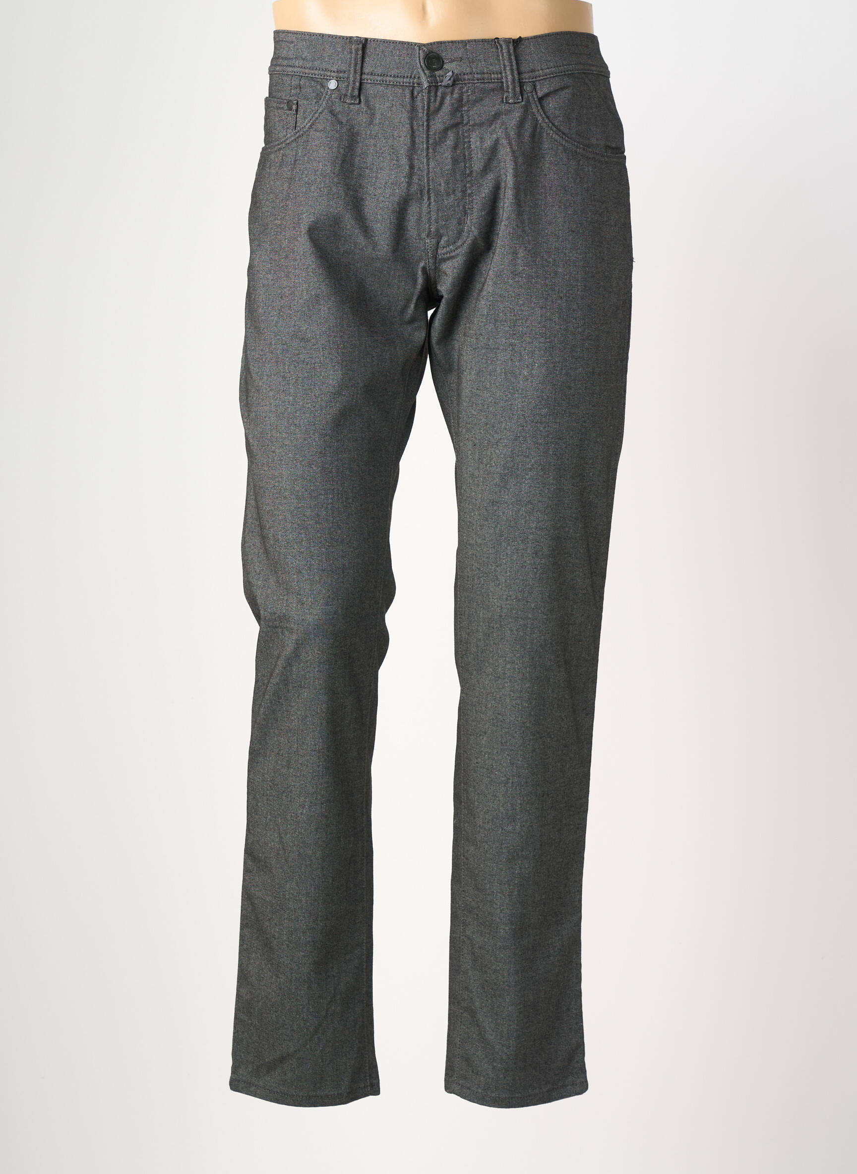 Pantalon drept elasticitate mărime normală gri PIERRE CARDIN bărbat