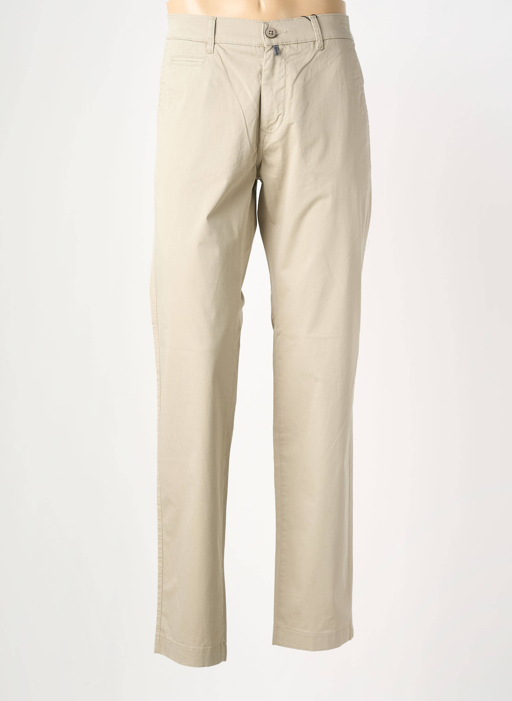 Pantalon chino elasticitate mărime normală bej PIERRE CARDIN bărbat