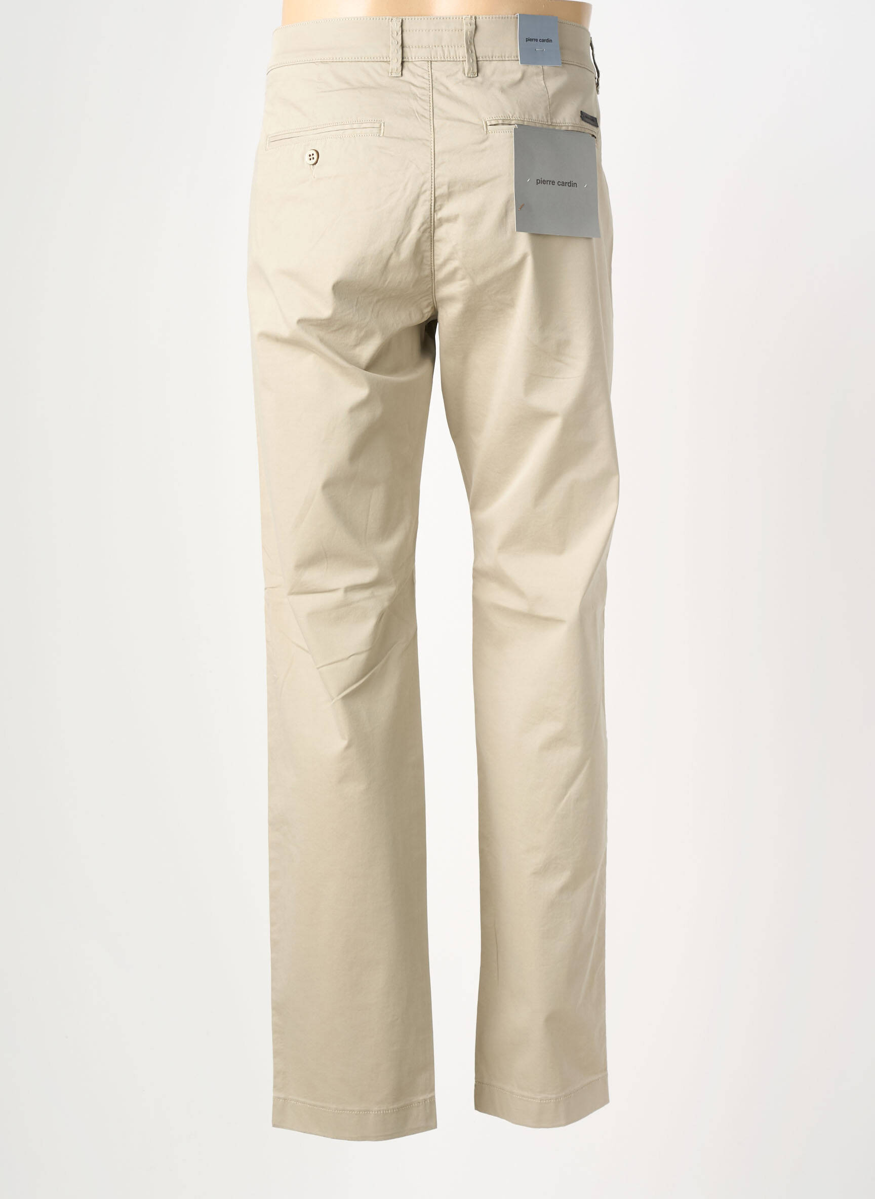 Pantalon chino elasticitate mărime normală bej PIERRE CARDIN bărbat