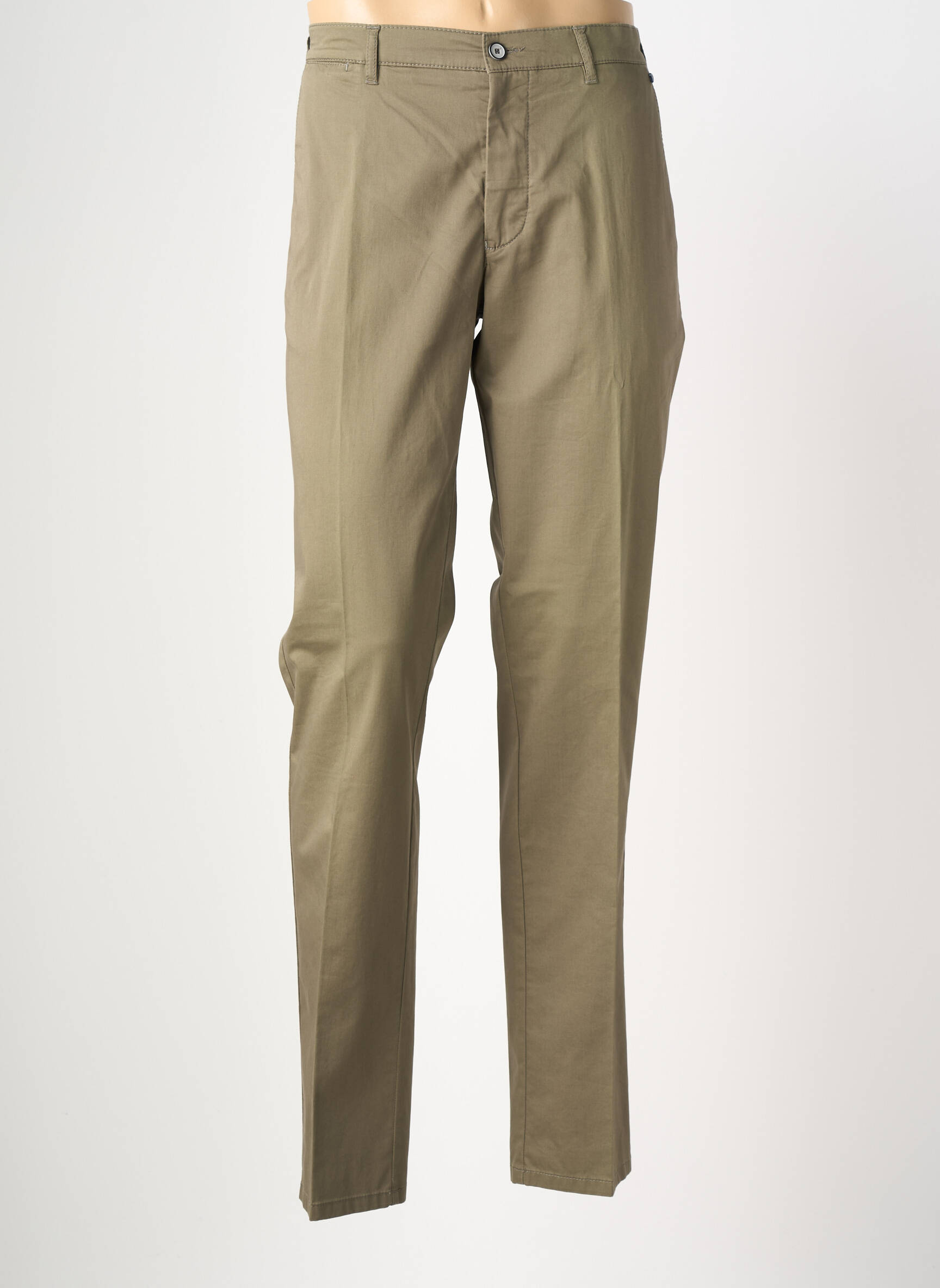 Pantalon chino elasticitate mărime normală verde BRÜHL bărbat