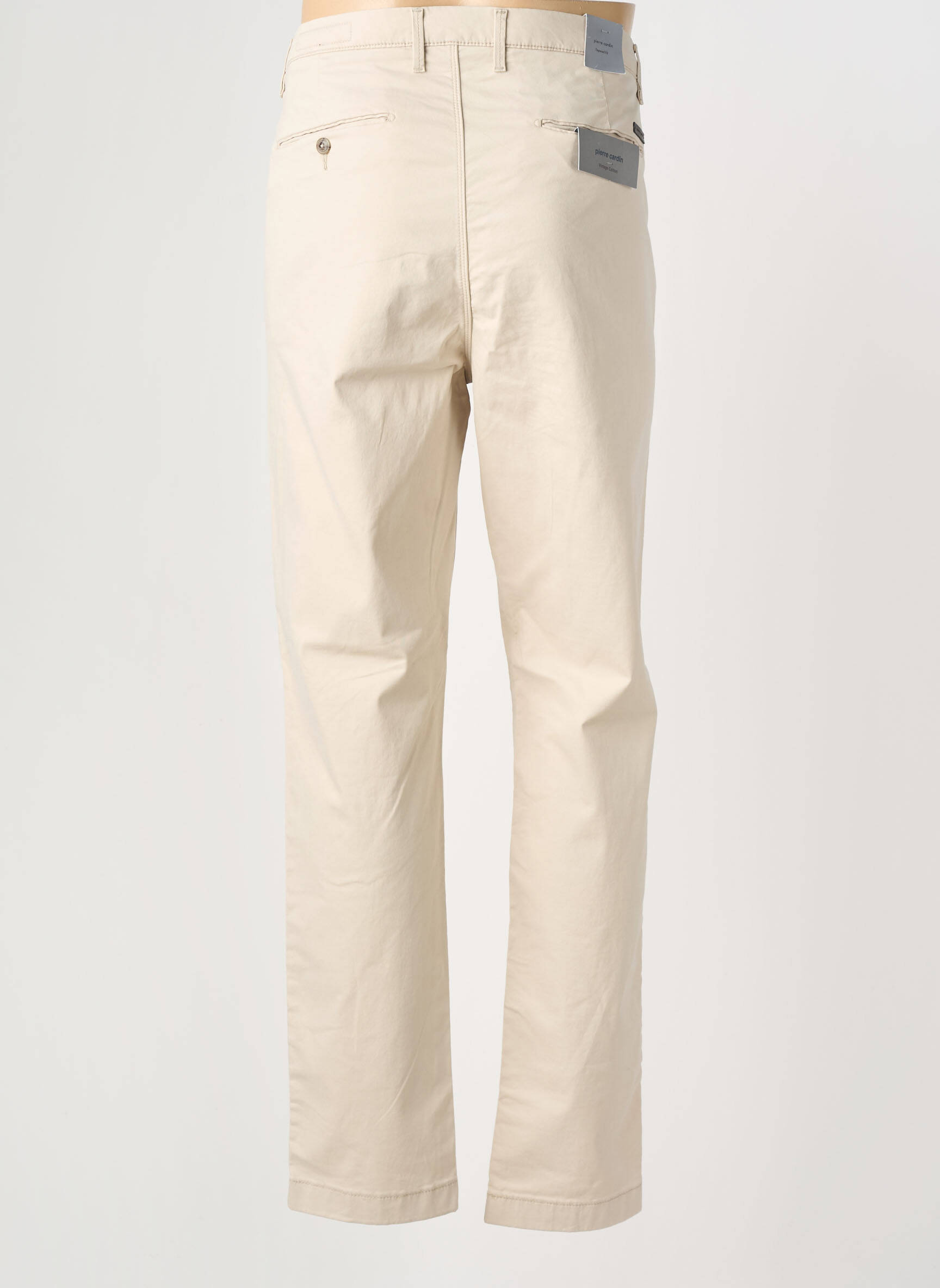Pantalon chino elasticitate mărime normală bej PIERRE CARDIN bărbat