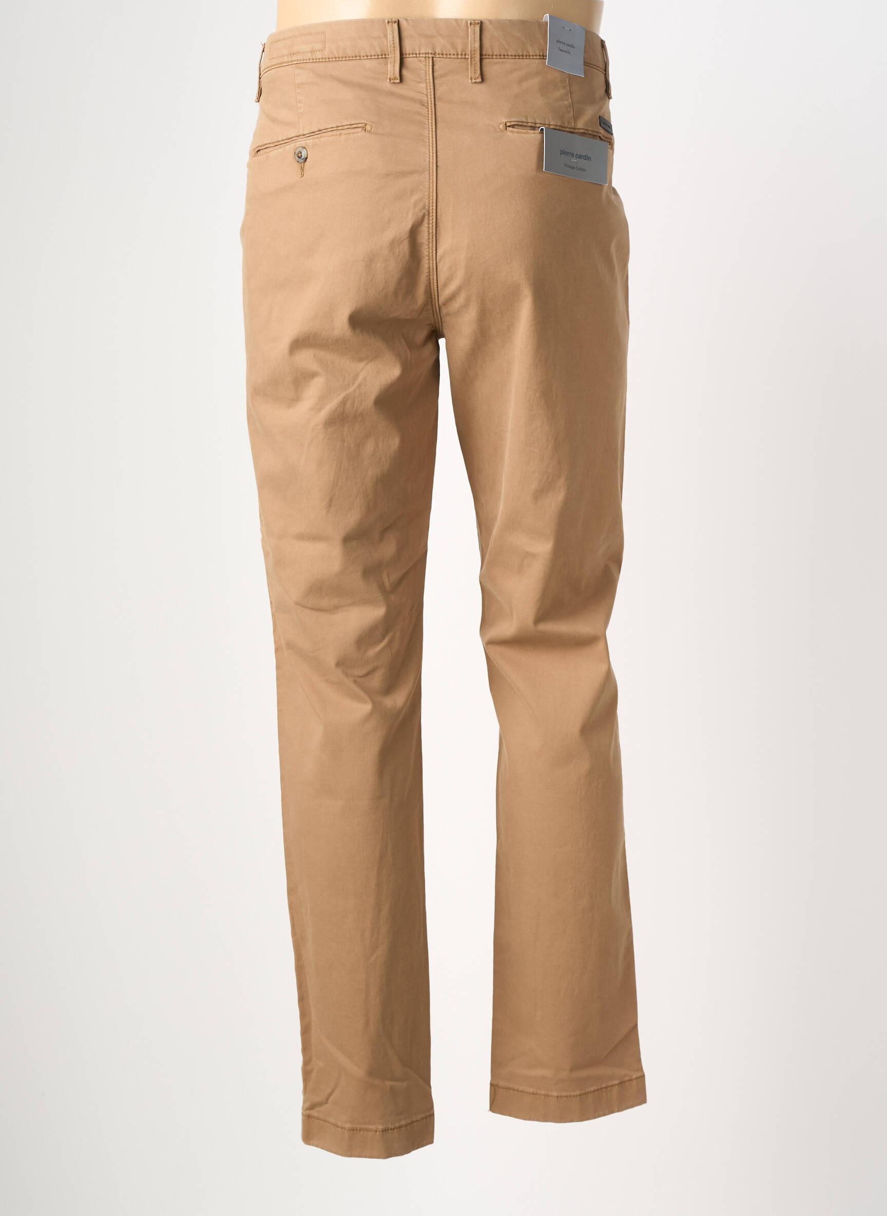 Pantalon chino elasticitate mărime normală maro PIERRE CARDIN bărbat