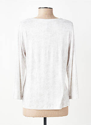 Tricou mâneci 3/4 mâneci 3/4 gri RABE femeie
