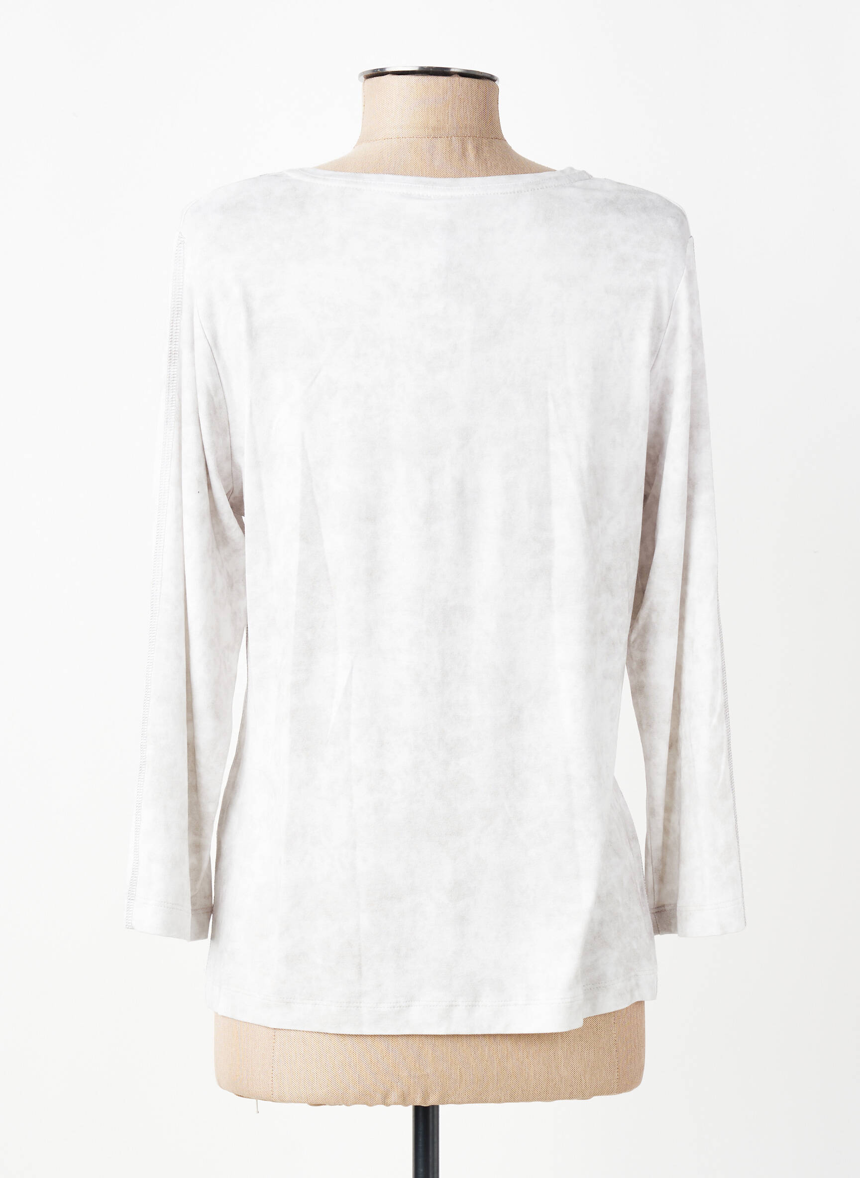 Tricou mâneci 3/4 mâneci 3/4 gri RABE femeie