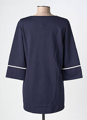 Tricou mâneci 3/4 mâneci 3/4 albastru MARIA BELLENTANI femeie