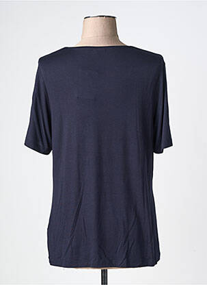 Tricou elasticitate mâneci scurte albastru BARBARA LEBEK femeie