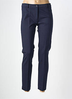 Pantalon slim elasticitate mărime normală albastru MARIA BELLENTANI femeie