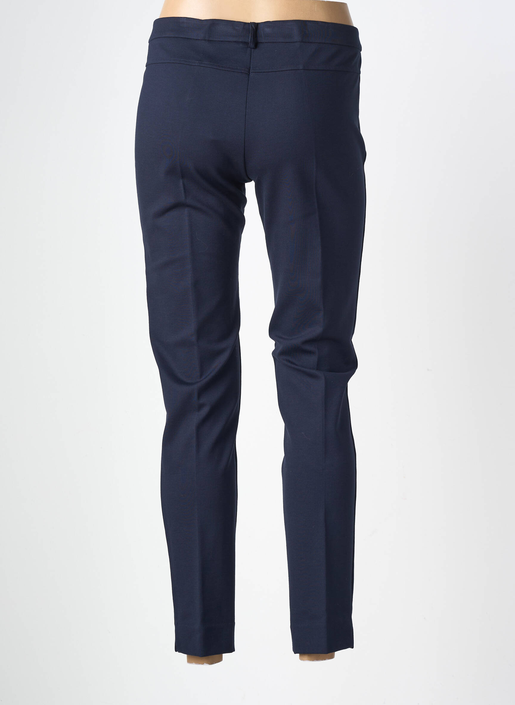 Pantalon slim elasticitate mărime normală albastru MARIA BELLENTANI femeie