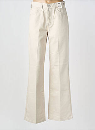 Pantalon larg închidere cu fermoar sub clapetă cu nasturi mărime normală bej LEVI'S femeie