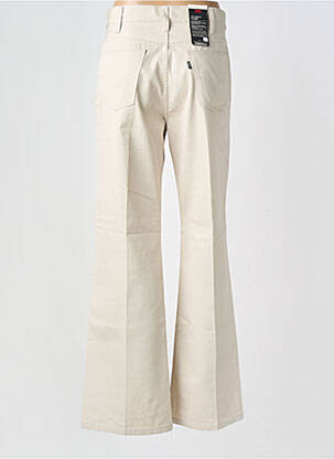 Pantalon larg închidere cu fermoar sub clapetă cu nasturi mărime normală bej LEVI'S femeie