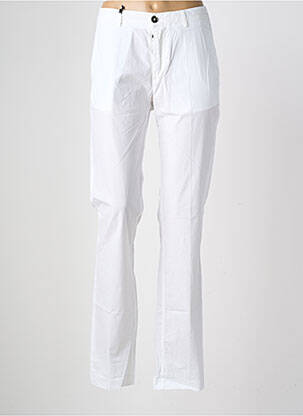 Pantalon chino buzunare mărime normală alb TRUE NYC bărbat