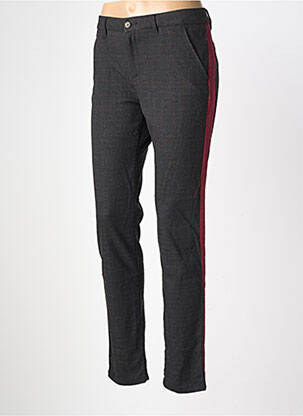 Pantalon chino elasticitate mărime normală gri REIKO femeie