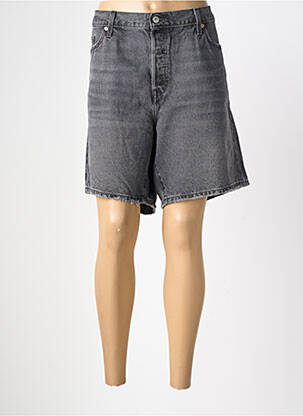 Șort țesătură denim mărime normală gri LEVI'S femeie