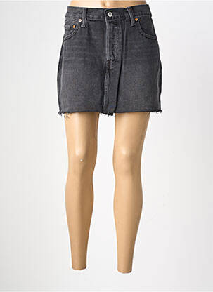 Șort țesătură denim mărime normală gri LEVI'S femeie