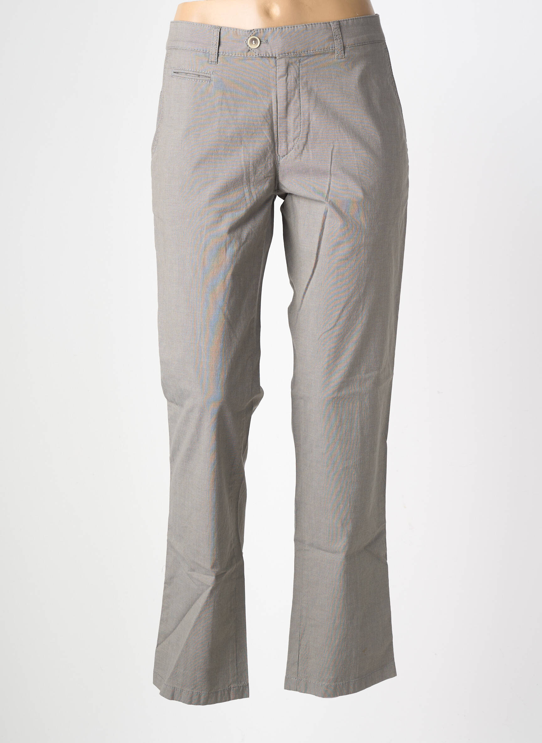 Pantalon chino elasticitate mărime normală gri BRAX femeie