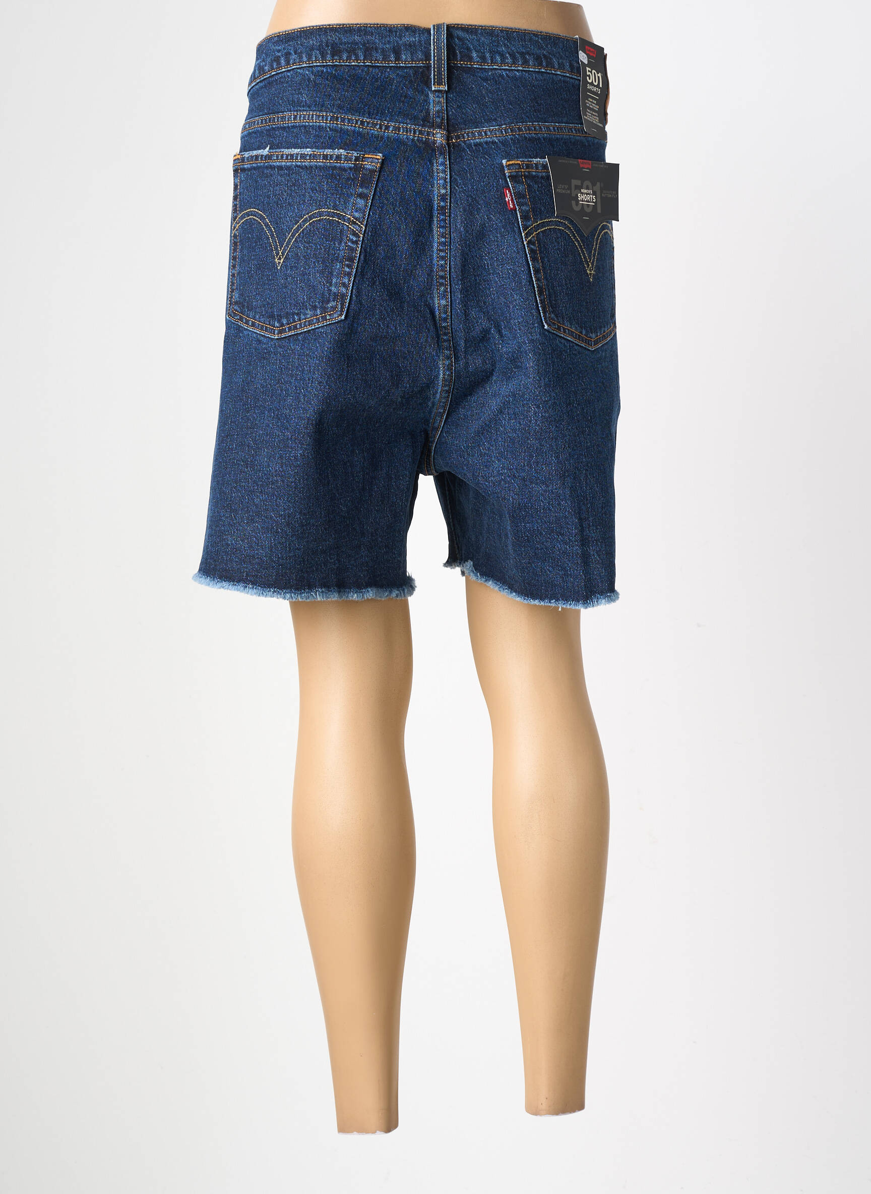 Șort țesătură denim mărime normală albastru LEVI'S femeie