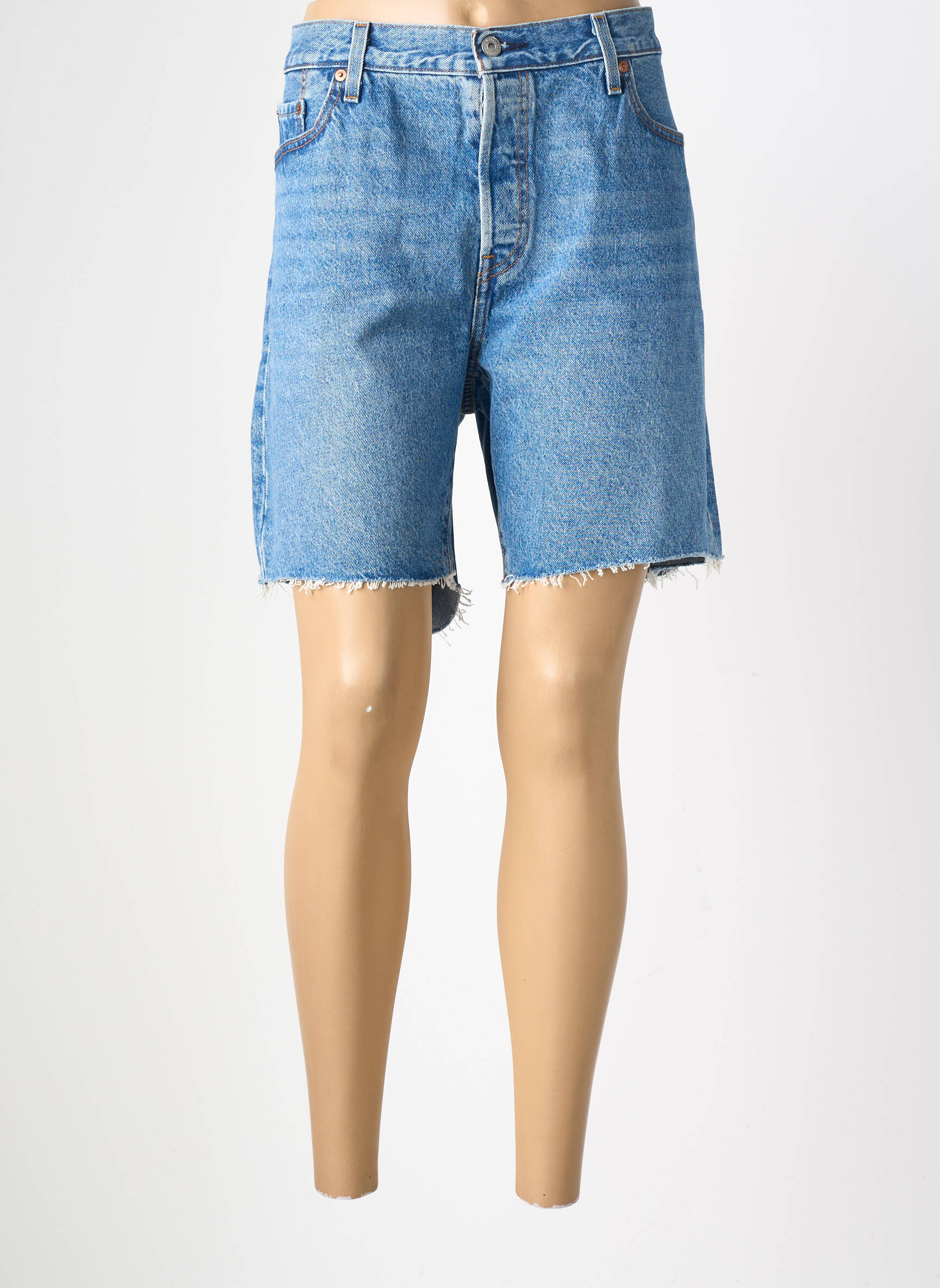 Șort țesătură denim mărime normală albastru LEVI'S femeie