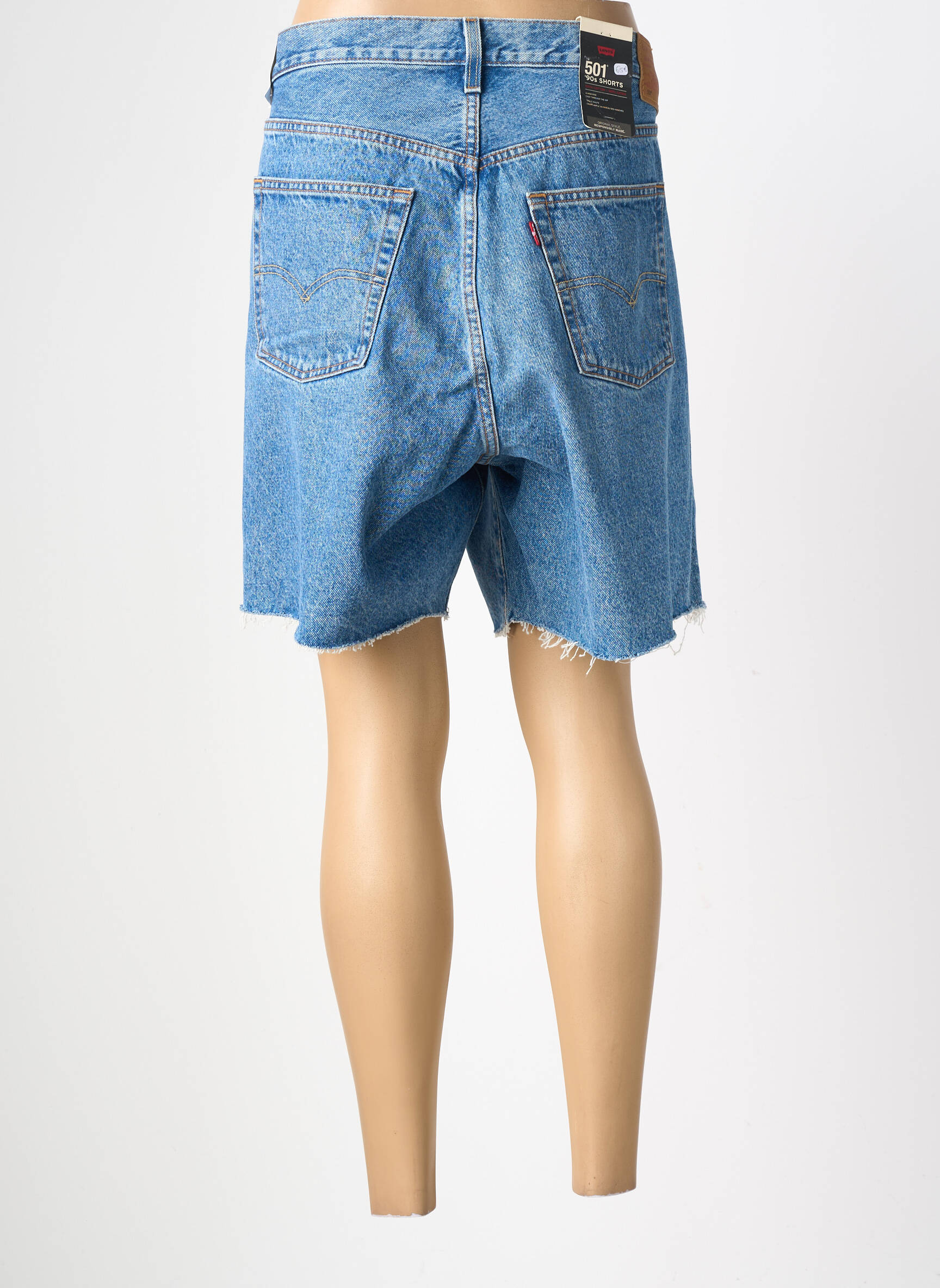 Șort țesătură denim mărime normală albastru LEVI'S femeie