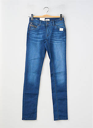 Blugi cu croială slim elasticitate mărime normală albastru PEPE JEANS femeie