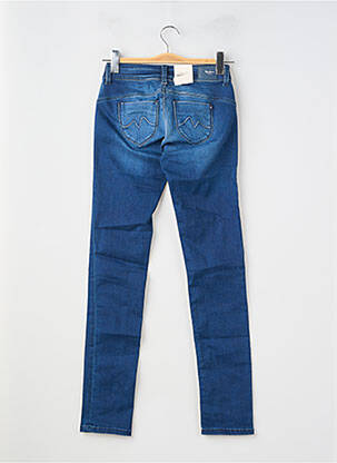 Blugi cu croială slim elasticitate mărime normală albastru PEPE JEANS femeie