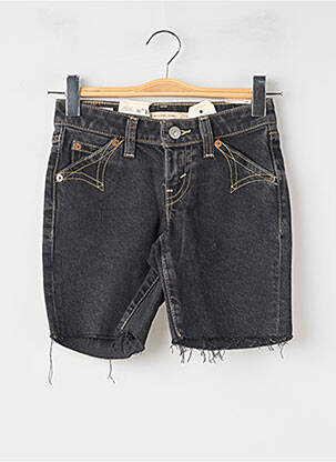 Șort țesătură denim mărime normală negru LEVI'S femeie