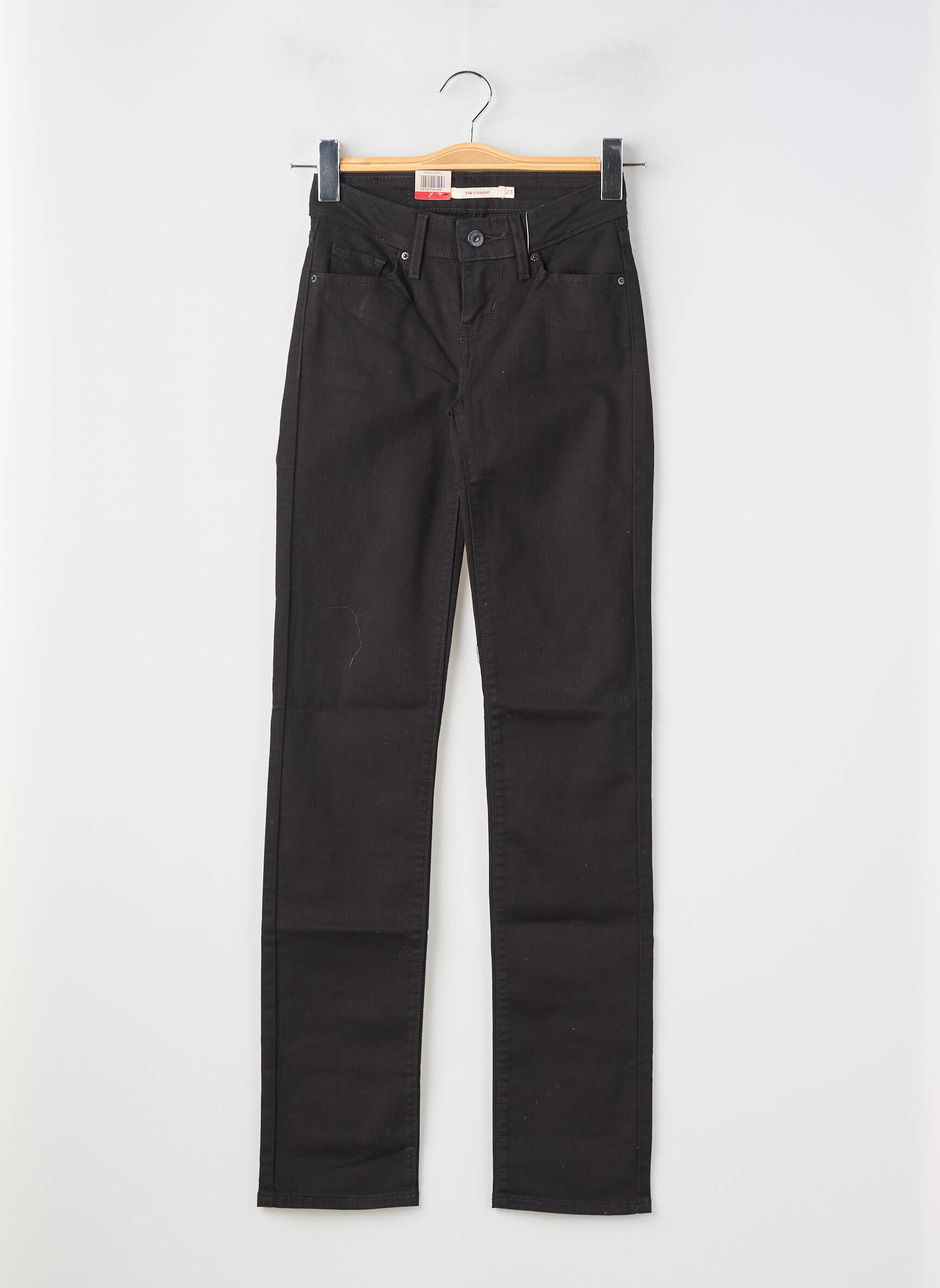 Blugi cu croială slim elasticitate mărime normală negru LEVI'S femeie