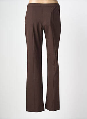Pantalon drept elasticitate mărime normală maro SAMSOE & SAMSOE femeie