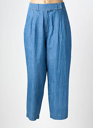 Pantalon drept elasticitate mărime normală albastru HANA SAN femeie