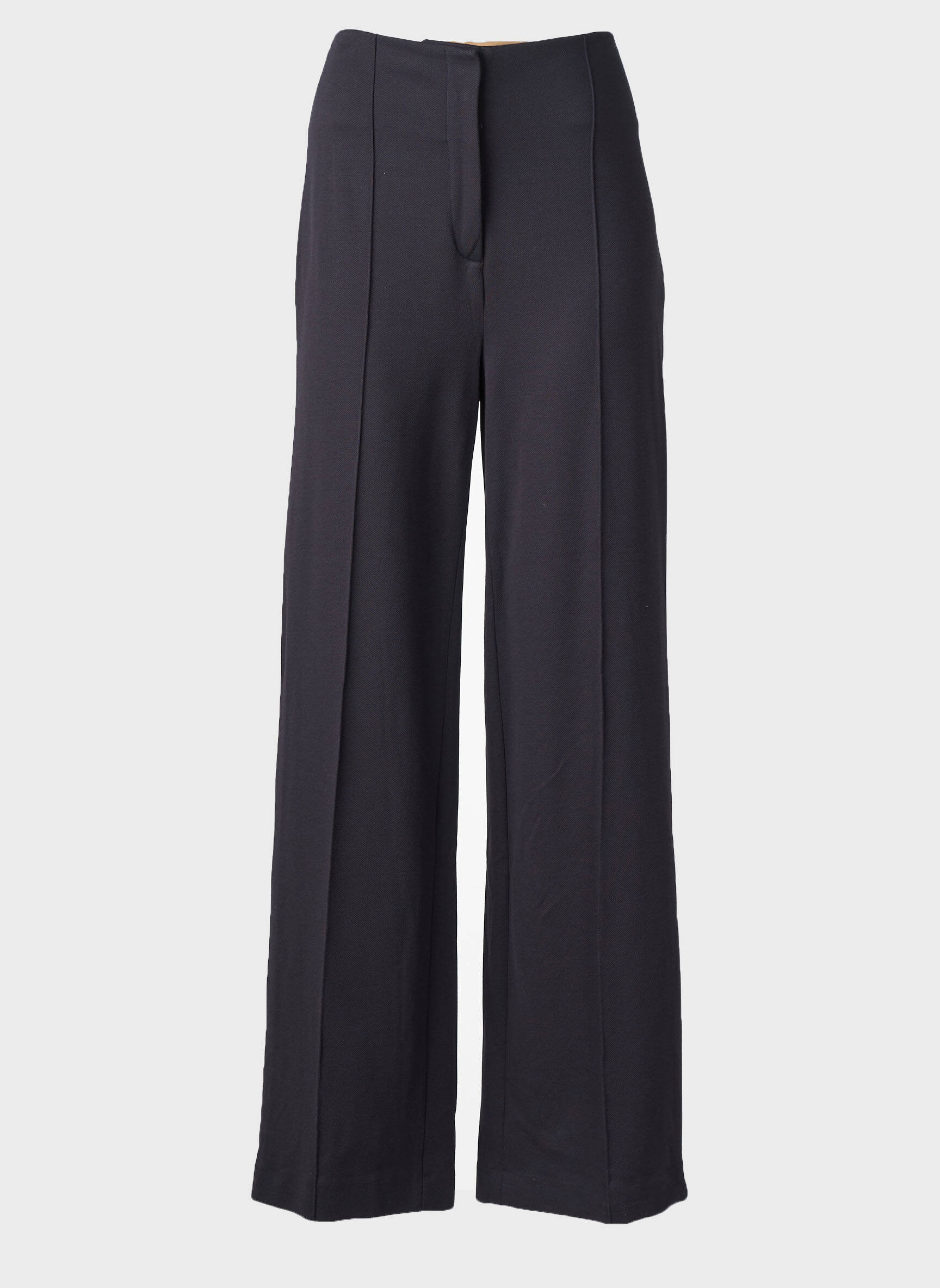 Pantalon drept elasticitate mărime normală negru VANESSA BRUNO femeie