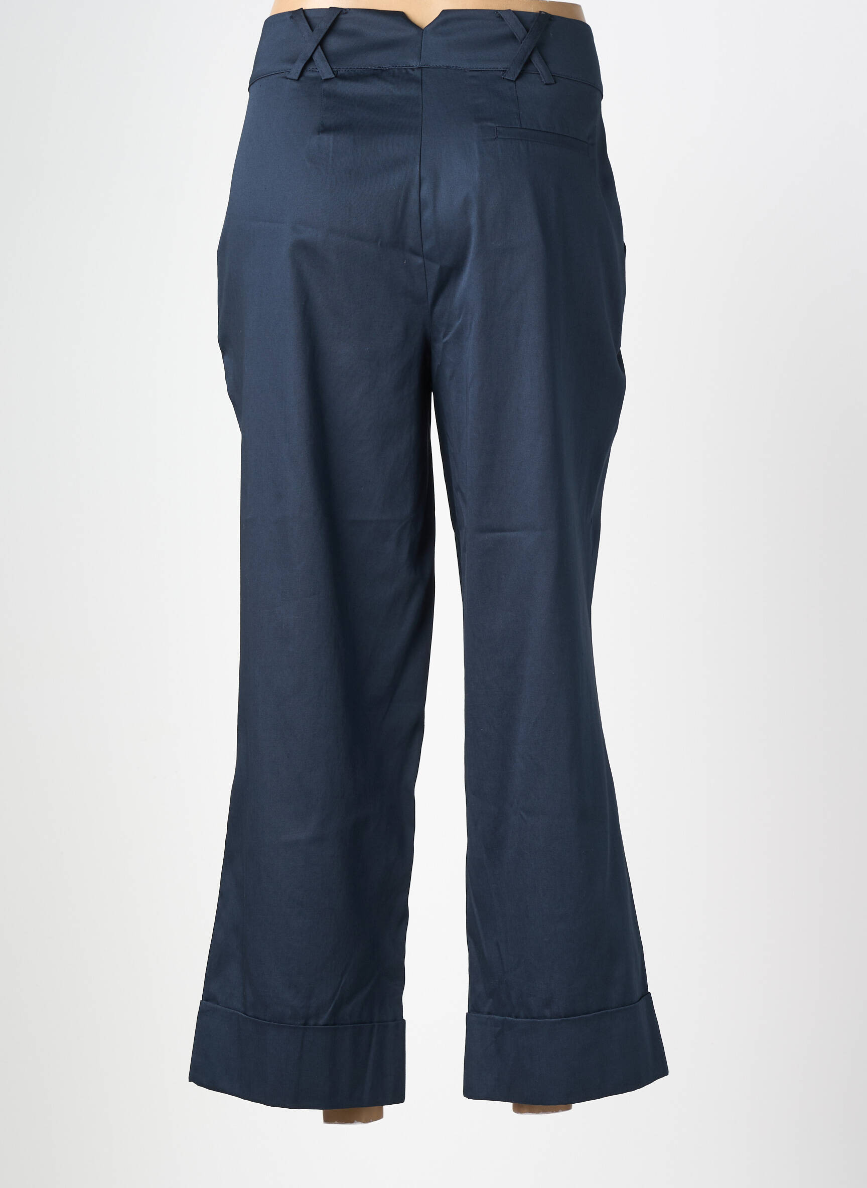 Pantalon drept elasticitate mărime normală albastru HANA SAN femeie