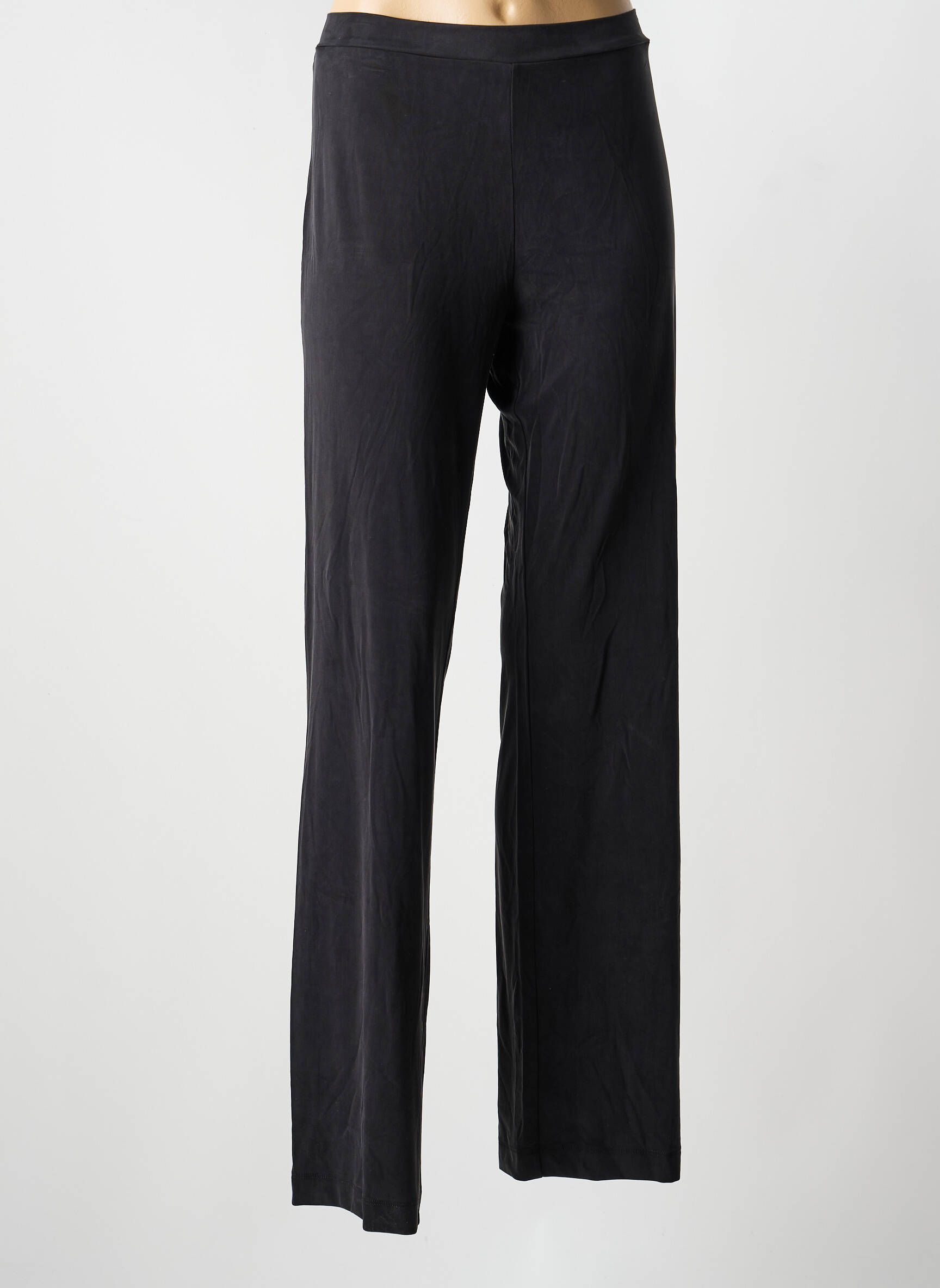 Pantalon drept elasticitate mărime normală negru ROUJE femeie