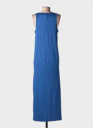 Rochie lungă fără mâneci fără mâneci albastru MAJESTIC FILATURES femeie