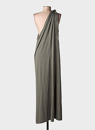 Rochie lungă fără mâneci fără mâneci verde DIEGA femeie