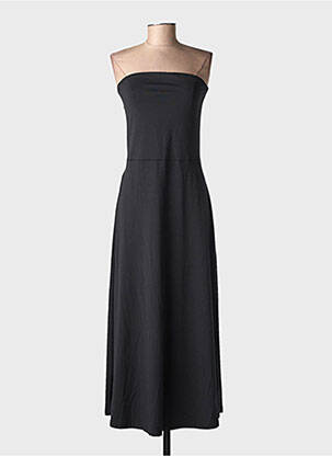 Rochie lungă fără mâneci fără mâneci negru BELIZA femeie