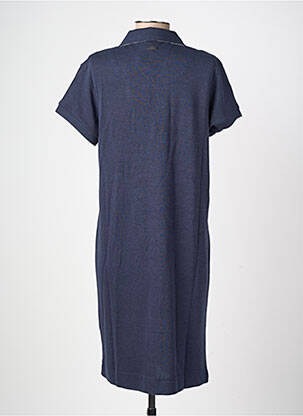 Rochie midi mâneci scurte mâneci scurte albastru BARBOUR femeie